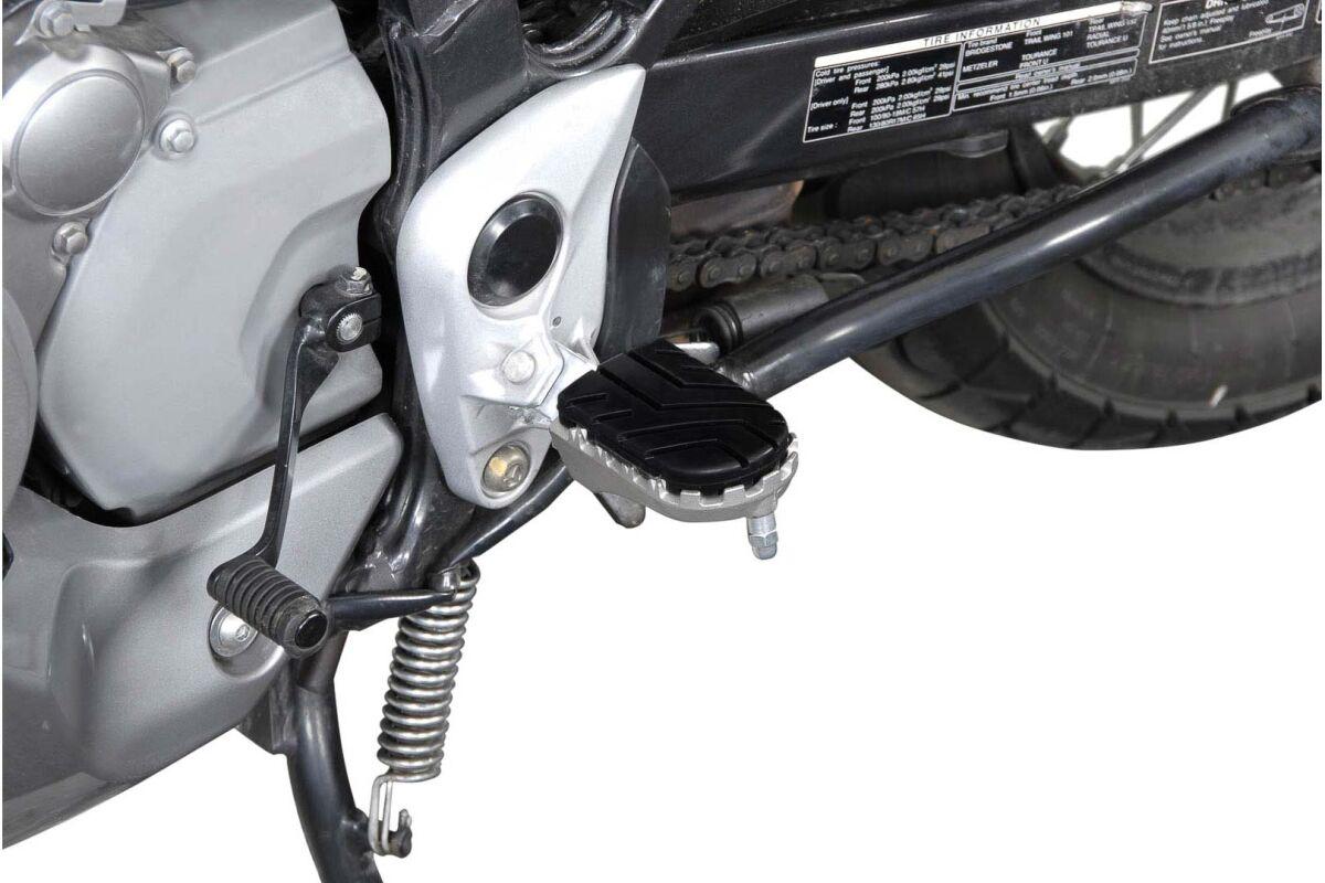 Sw Motech Black Frs.01.011.10101/S - Ion Footpegs - Honda Xl 700 V 2008-2013 - /Silver