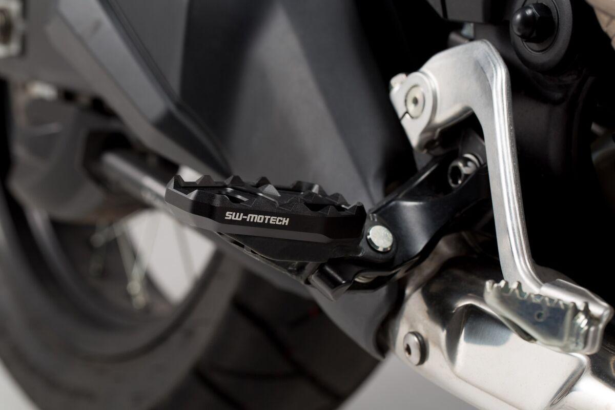 FRS.01.890.10000/B - SW Motech Footrest Extension - Honda CRF1000 LD Africa Twin 2018-2019 - Anodised/Black