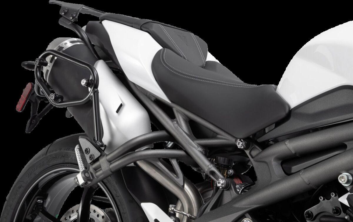 Sw Motech Black Hta.11.901.12000 - Slc Side Pannier Carriers - Triumph Speed Triple 1200 2021-2024