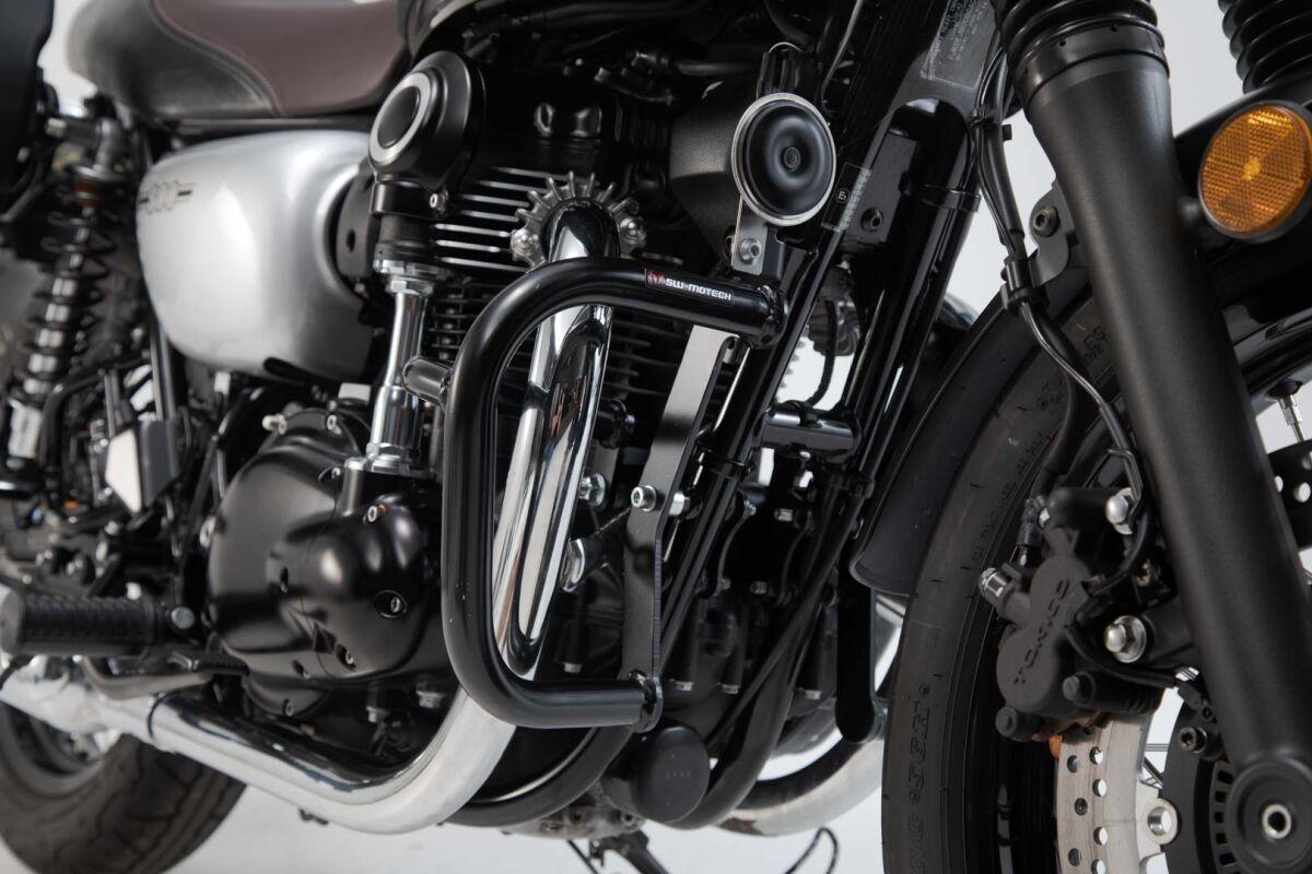 Sw Motech Black Sbl.08.933.10000/B - Crash Bars - Kawasaki W 800 2019-2024