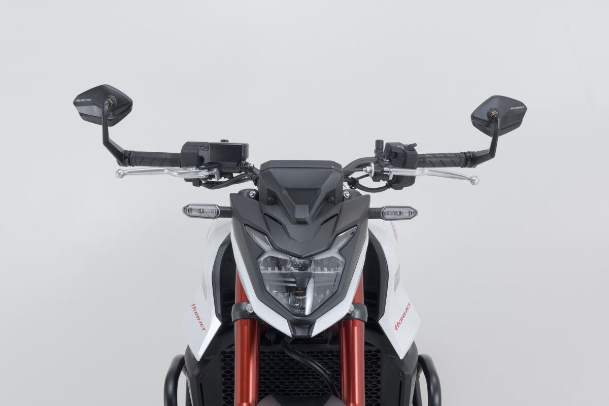 MIR.01.971.10001 - SW Motech Mirror End Bars For Honda CB 750 2023-2024 - Black
