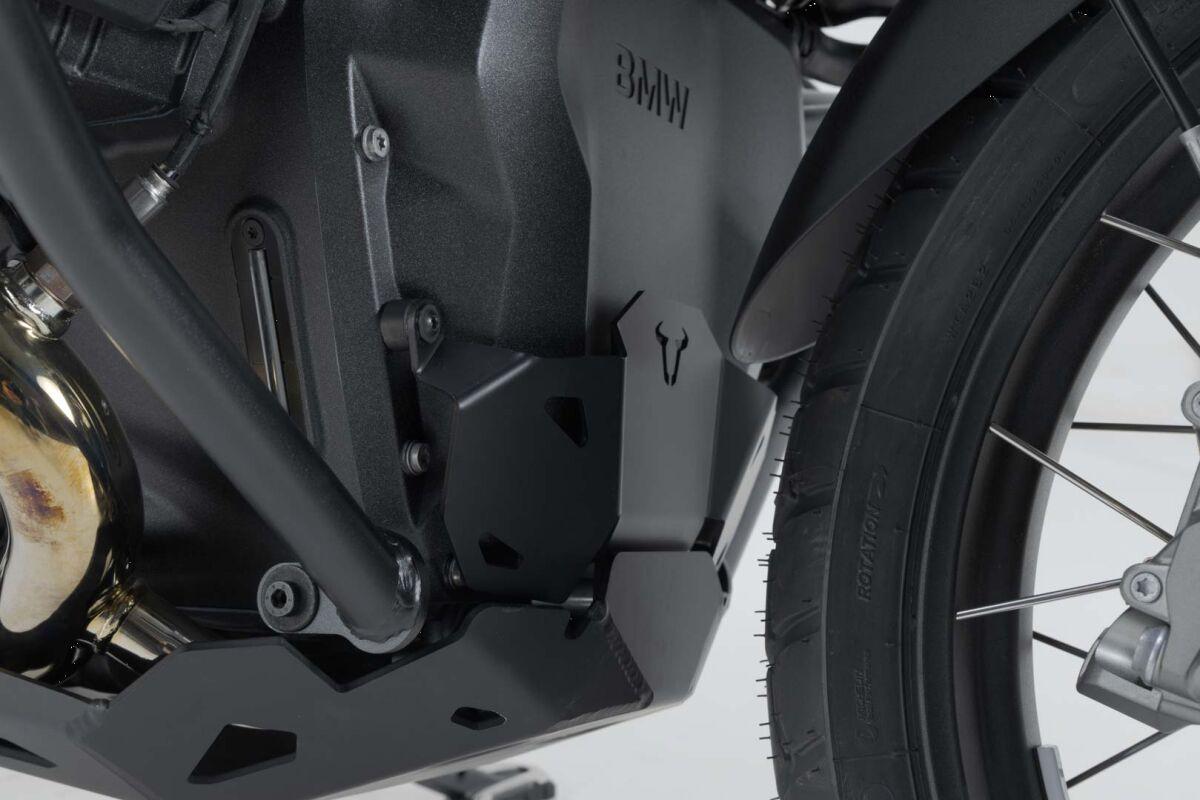 MSS.07.975.10200/B - SW Motech Extension For Engine Guard - BMW R 1300 GS 2024 - Black/Brushed