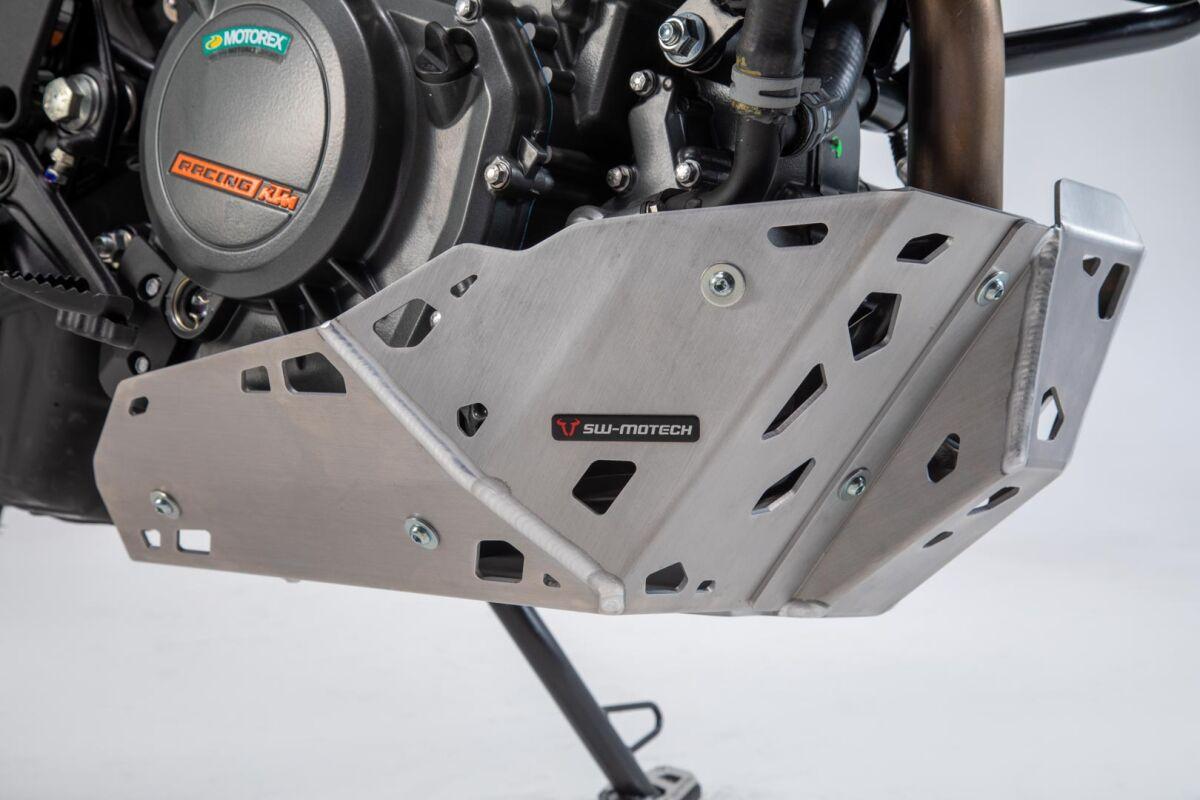 MSS.04.958.10000 - SW Motech Engine Guard - KTM Adventure 390 2020-2024 - Brushed/Silver
