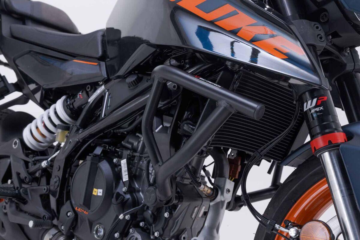 Sw Motech Black/Powder-Coated Sbl.04.988.10000/B - Crash Bars For Ktm Adventure 390 2023-2024
