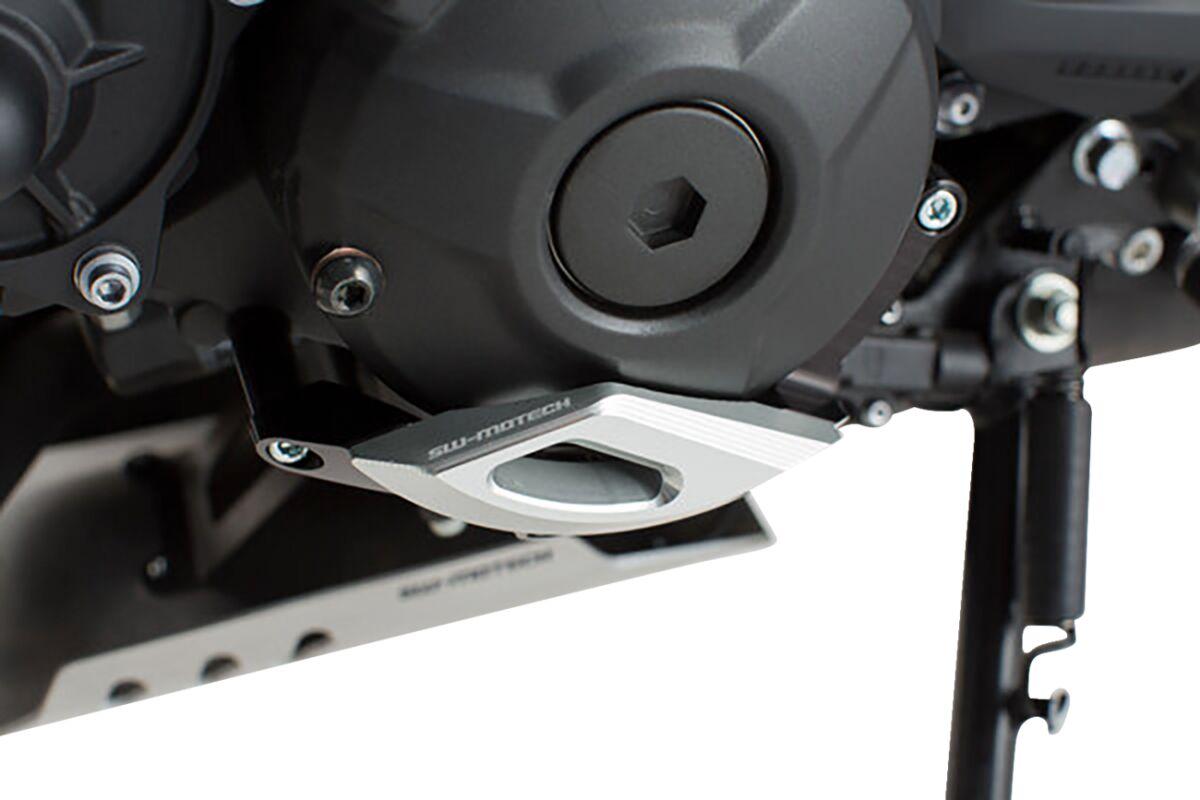 MSS.06.599.10100 - SW Motech Engine Case Protector - Yamaha XSR 900 2016-2022 - Anodised/Black/Silver