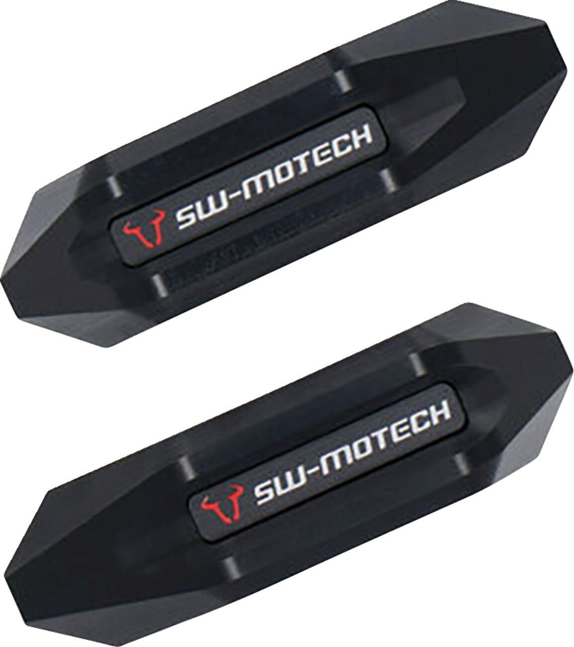 STP.01.590.10900/B - SW Motech Frame Sliders - Honda CB650R Neo Sports Cafe 2019-2023 - Black/Silver