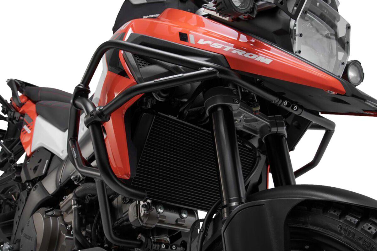 SBL.05.936.10100/B - SW Motech Upper Crash Bars - Suzuki DL 1050 XT V-Strom 2020-2024 - Black