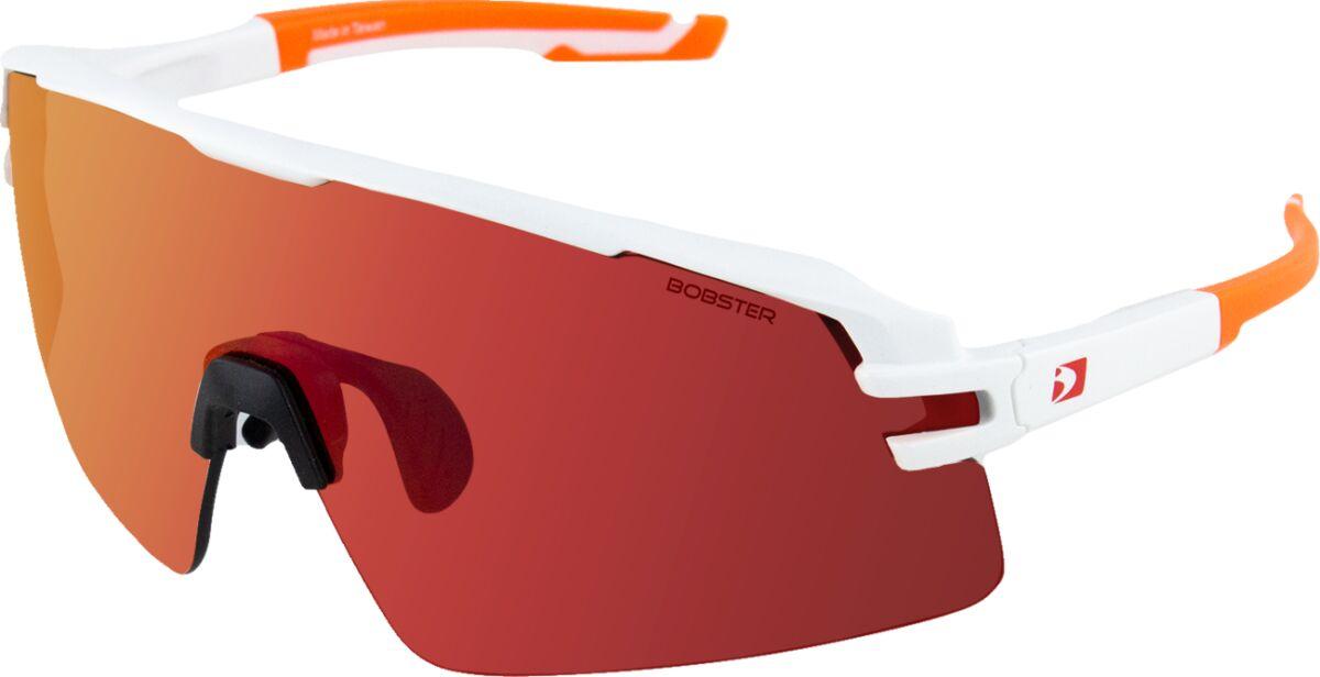 BFLA01 - BFLA01 - Bobster Flash Sunglasses - Matte White/Orange