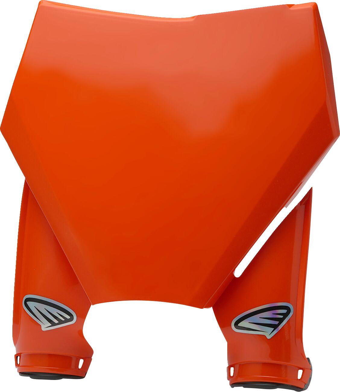 1CYC-0807-22 - Cycra Stadium Front Number Board For KTM SX125 2023-2024 - Orange