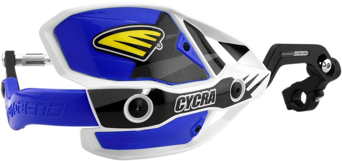 1CYC-7408-62X - 1CYC-7408-62X - Cycra Ultra Probend CRM Wrap Around Handguards For 1-1/8" Handlebars - White/Blue