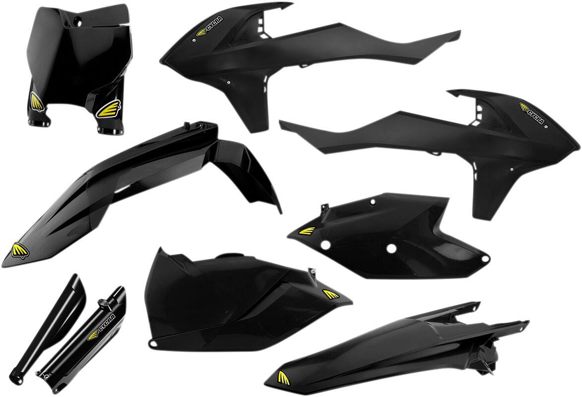 1CYC-9317-12 - Cycra Powerflow Plastics Kit For KTM SX125 2016-2018 - Black