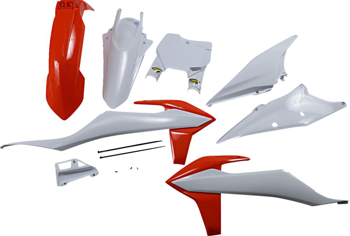 1CYC-9426-00 - Cycra Plastics Kit For KTM SX125 2019-2022 - Orange/White