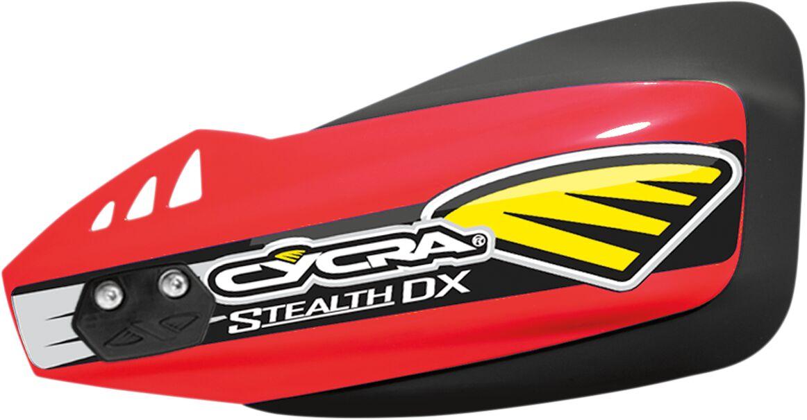 1CYC-0025-32X - Cycra Stealth DX Hand Guards Racer Pack - Gloss/Red