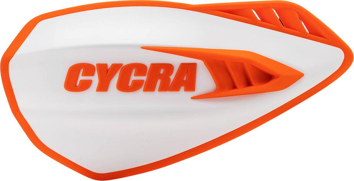1CYC-0056-229 - 1CYC-0056-229 - Cycra Cyclone Handguards - White/Orange