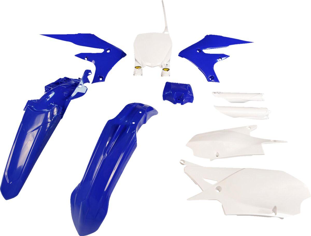 1CYC-9327-02 - Cycra Powerflow Plastics Kit For Yamaha YZF250 2019-2023 - Blue/OEM/White
