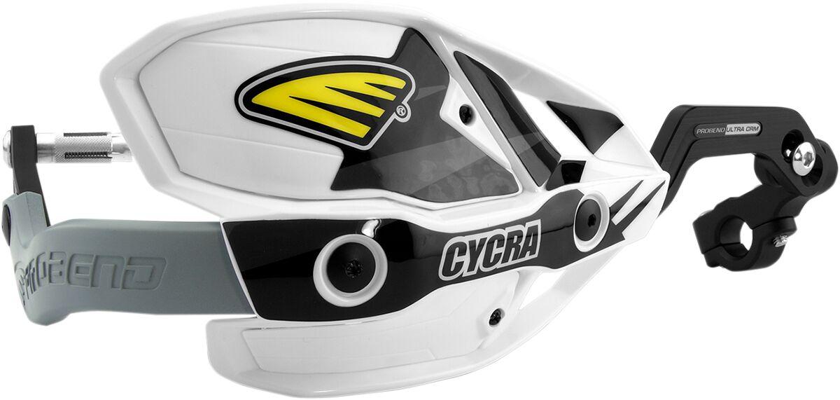 1CYC-7407-42X - Cycra 7/8" Ultra Probend CRM Wrap Around Hand Guards - White