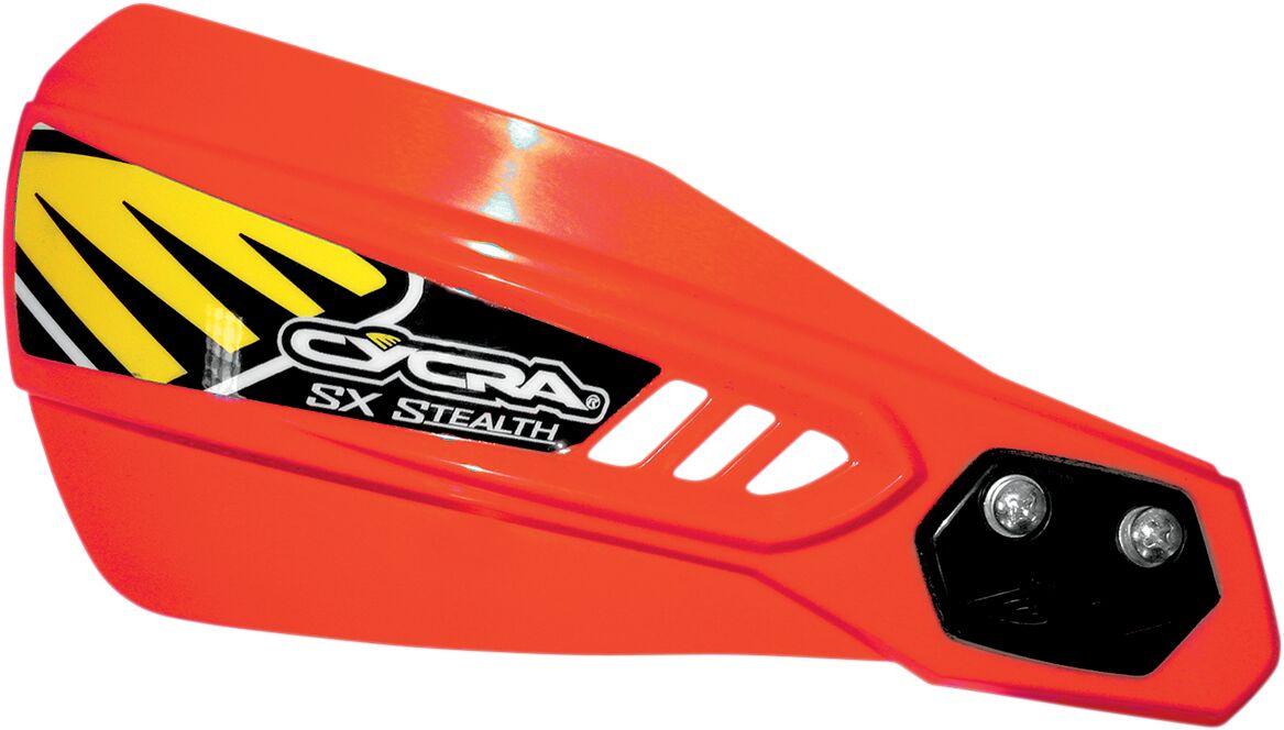 1CYC-0015-32X - Cycra Stealth Hand Guards Alloy Racer Pack - Gloss/Red