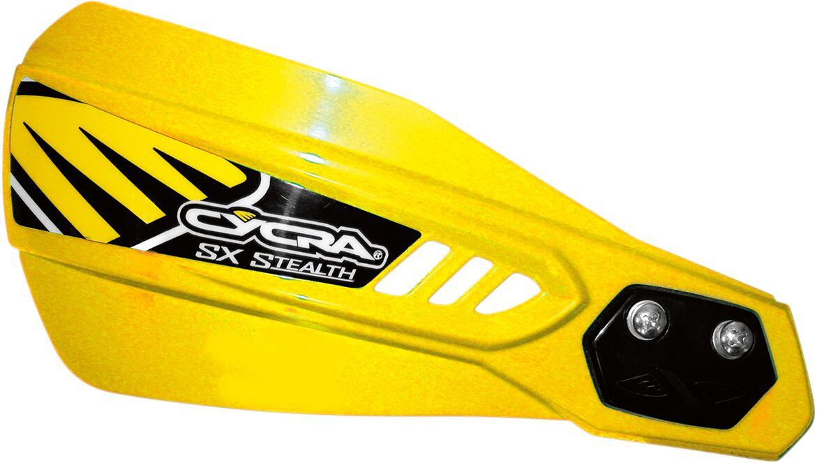 1CYC-0015-55X - Cycra Stealth Hand Guards Alloy Racer Pack - Yellow