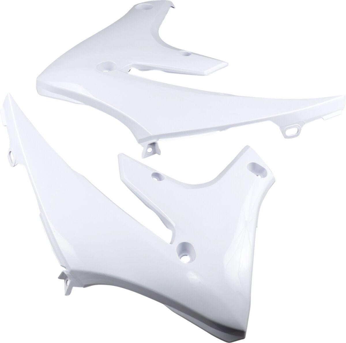 1CYC-1784-42 - Cycra Powerflow Radiator Scoops For Yamaha WRF250 2020-2024 - White