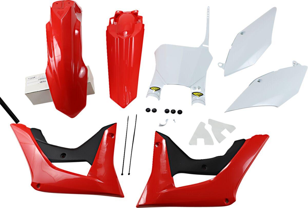 1CYC-9420-00 - 1CYC-9420-00 - Cycra Plastics Kit - Honda CRF450R 2017-2020 - Black/OEM 2020 Red/White