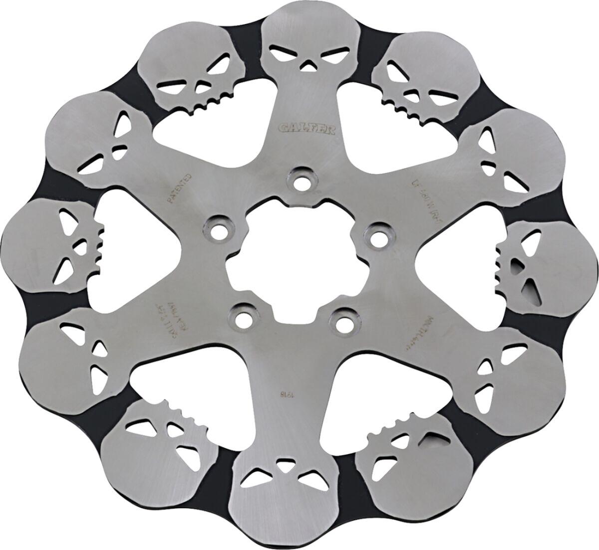 DF680RH - Galfer Skull Brake Disc For Harley Davidson FLD 1690 2012-2013 - Front