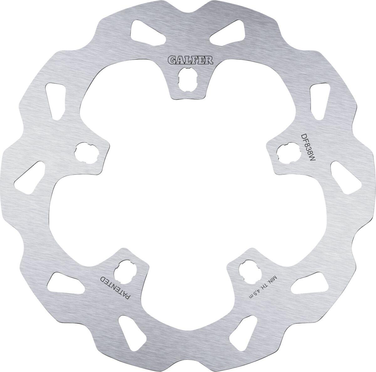 Galfer Silver Df838w - Wave Brake Disc For Harley Davidson Flhtcu 1690 2014-2016 - Front
