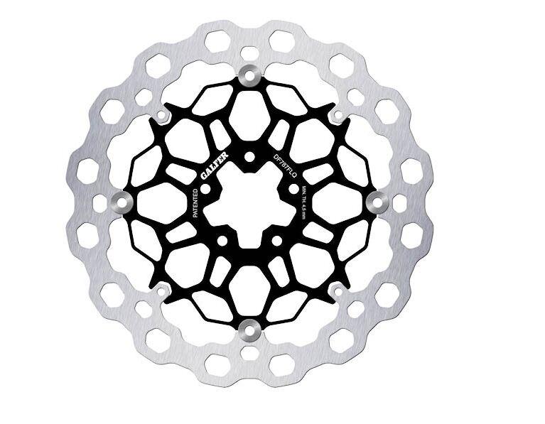 Galfer Black/Silver Df787flq - Cubiq Floating Brake Disc For Ktm Duke 690 2012-2019 - Front