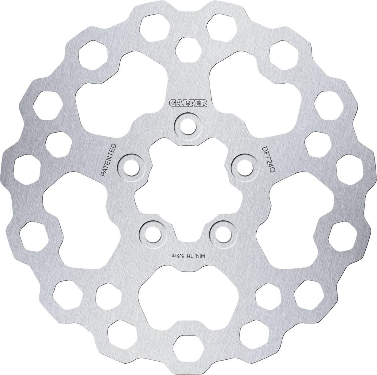 DF724Q - DF724Q - Galfer Cubiq Rear Brake Disc - Harley Davidson XR1200 X 2011-2013