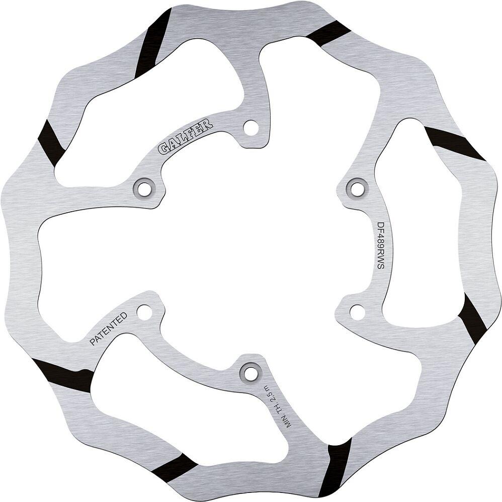 Galfer Silver Df489rws - Df489rws - Fixed Wave Grooved Front Brake Disc - Yamaha Yz85 2003-2020