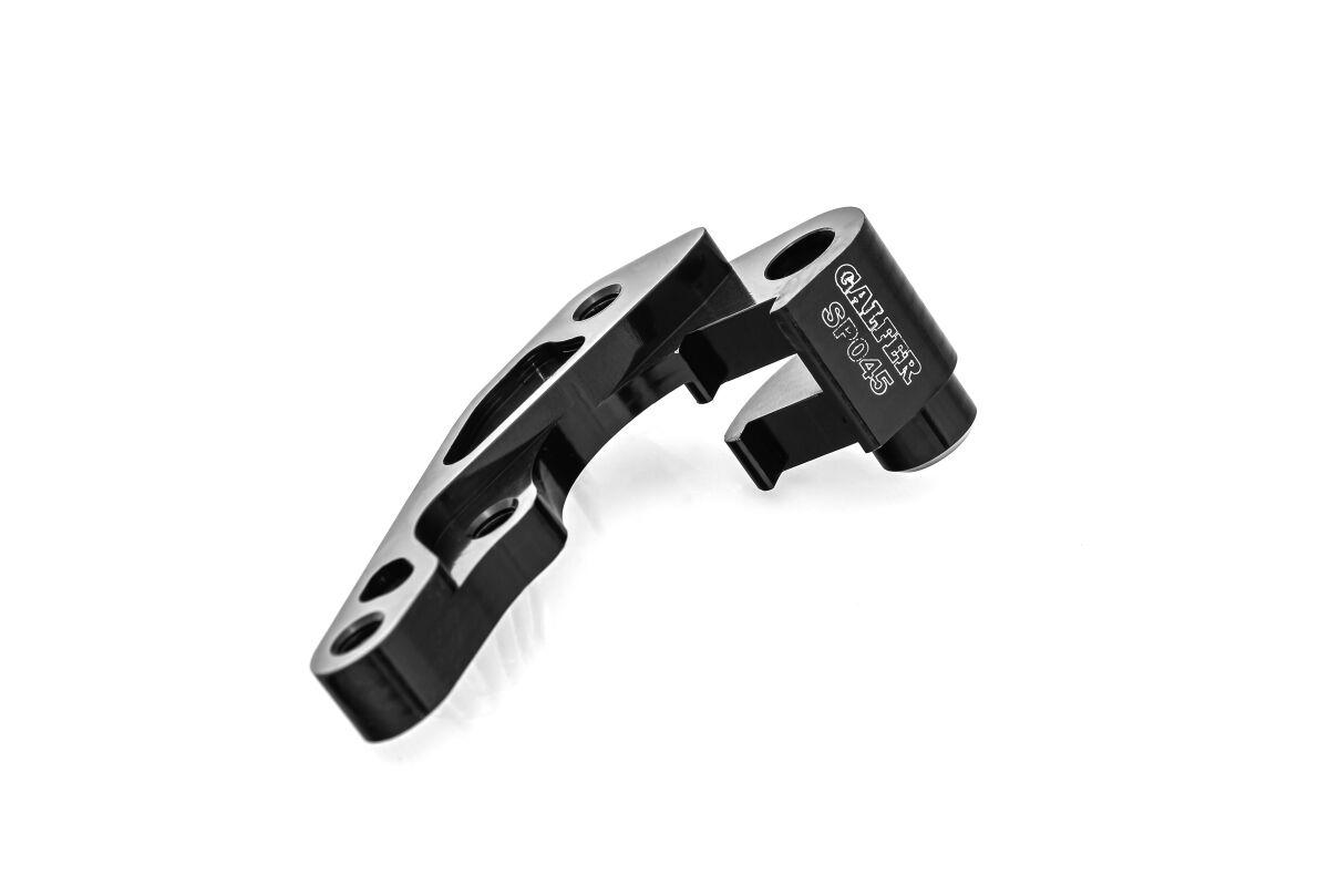 SP045 - Galfer Brake Caliper Relocation Bracket For Honda CR125 2002-2007 Front - Black