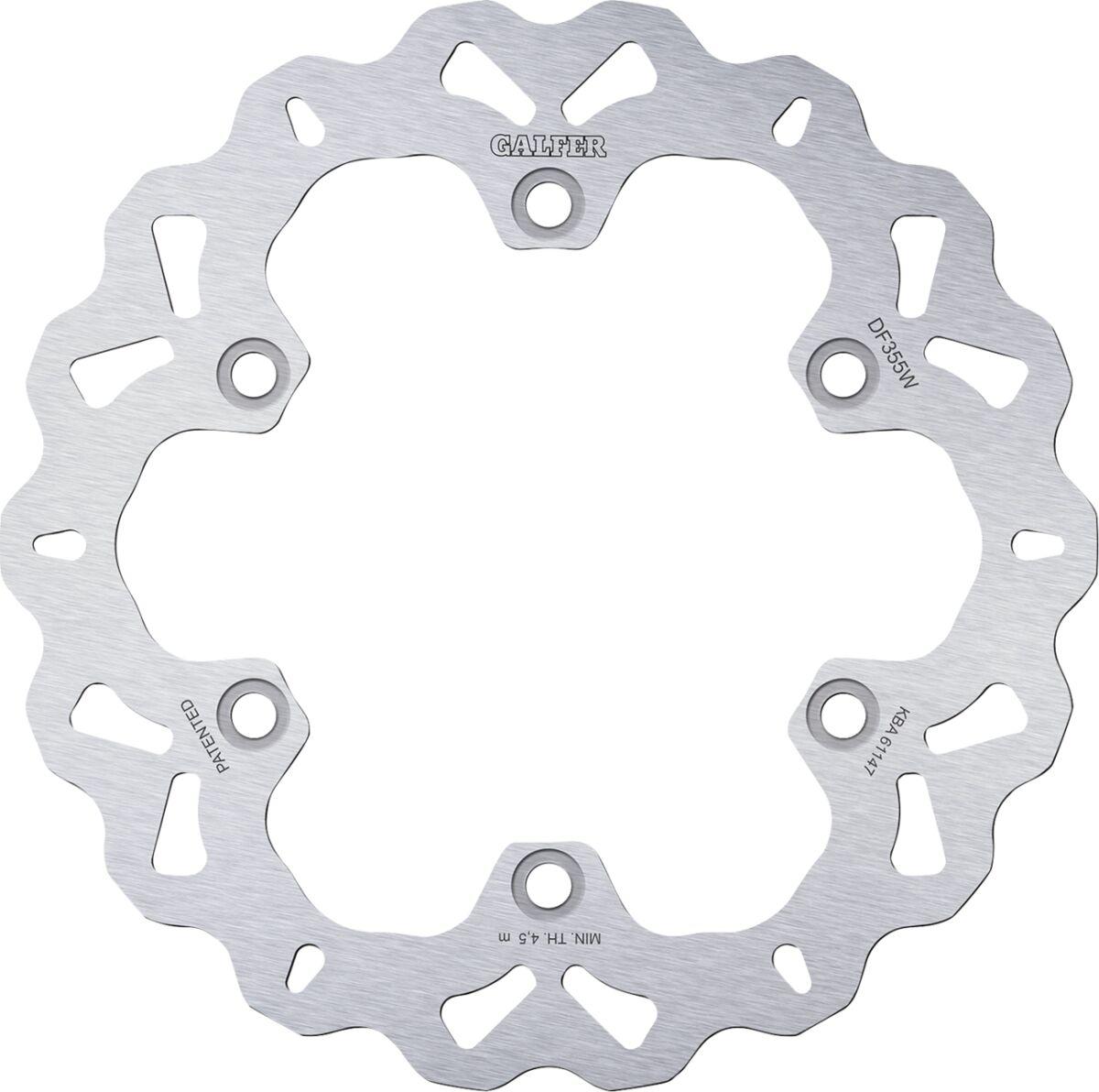 Galfer Df355w - Wave Brake Disc For Suzuki Gsx1300 Bk 2008-2011 - Rear