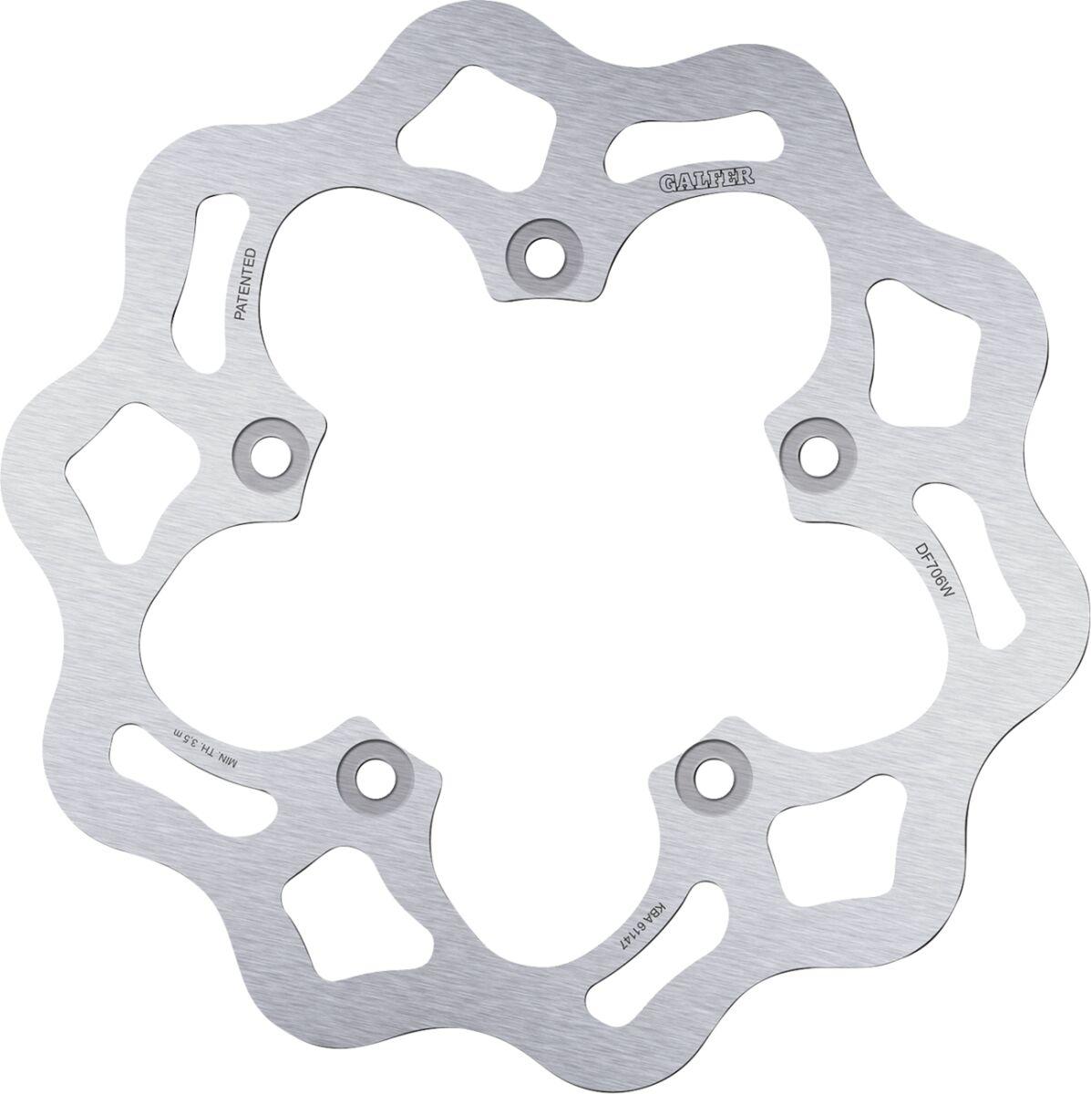 Galfer Df706w - Wave Brake Disc For Ducati 749 2003-2007 - Rear