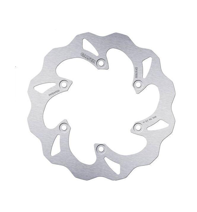 Galfer Polished/Silver Df678w - Df678w - Wave Rear Brake Disc - Rieju Tango 250 2009-2011
