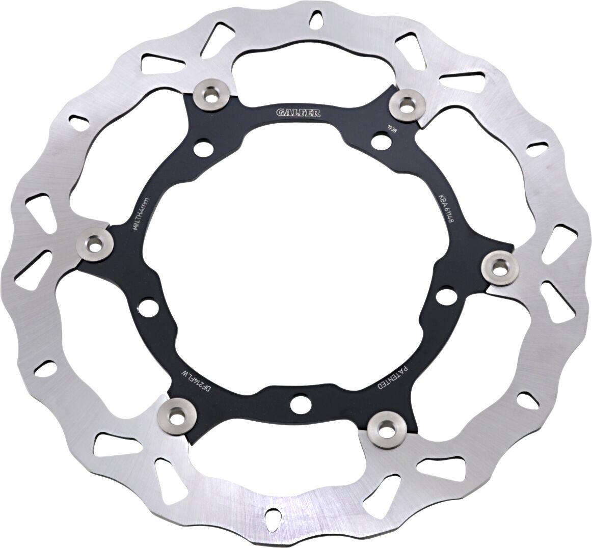 DF214FLW - Galfer Floating Wave Brake Disc For Kawasaki EX 400 2018-2022 Fits Front