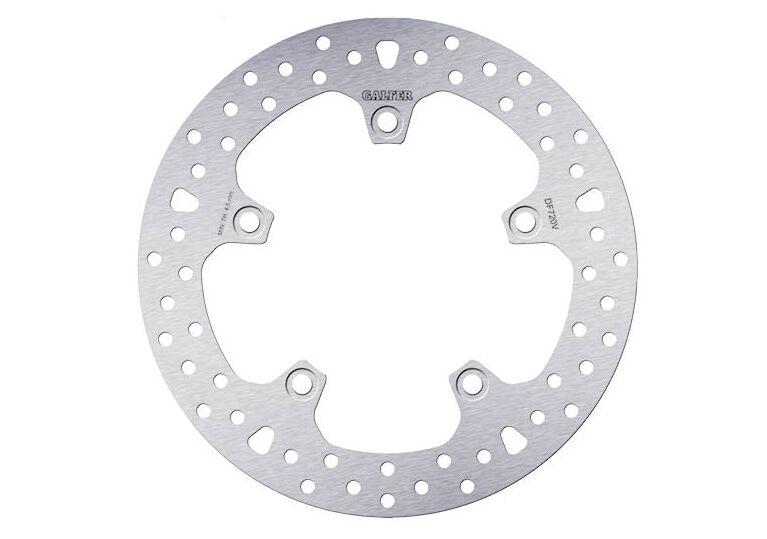 DF720V - Galfer Fixed Round Brake Disc For BMW R 1200 GS 2013-2019 Rear - Silver