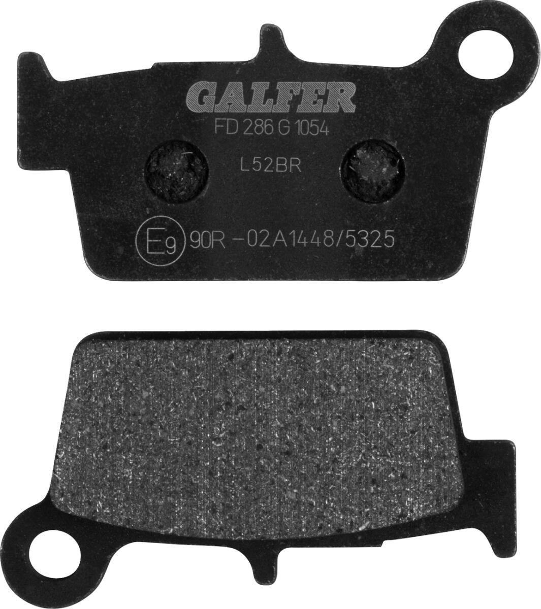 FD286G1054 - Galfer Off Road Organic Semi Metal Brake Pads For HM Moto CRM 125 2T 2011 - Rear