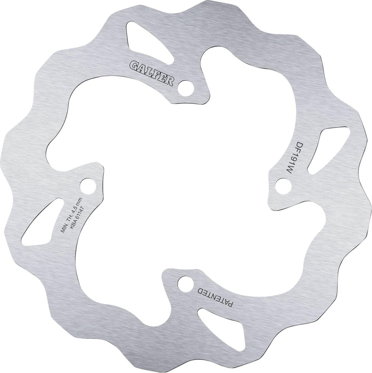 Galfer Df191w - Wave Brake Disc For Kawasaki Klz 1000 2012-2019 - Rear