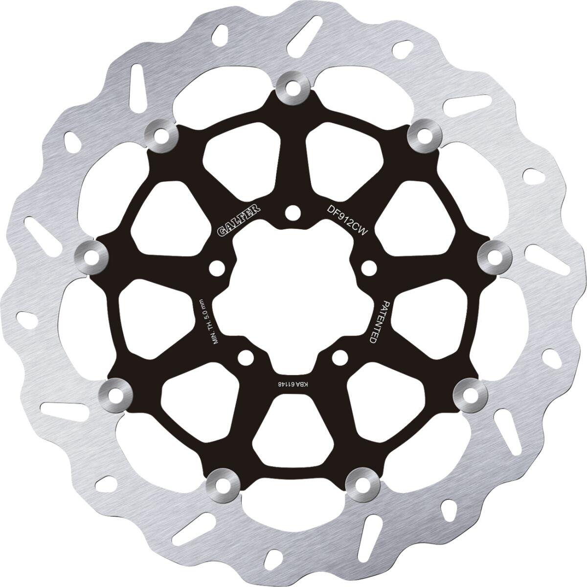 DF912CW - Galfer Wave Brake Disc For Ducati Scrambler 803 2015-2024 - Front