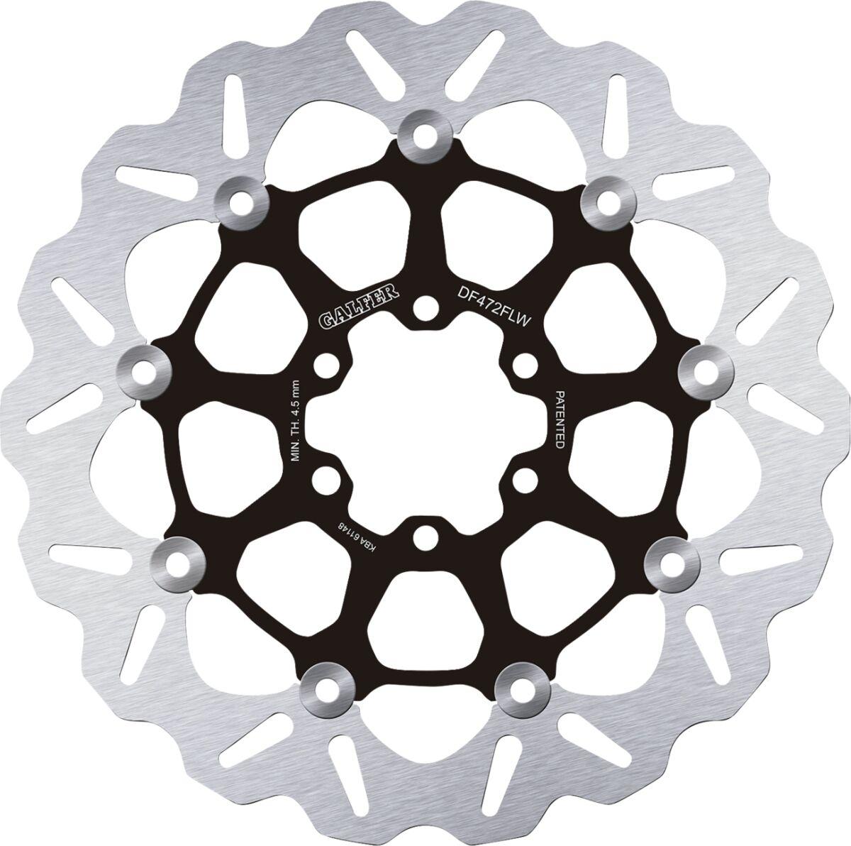 DF472FLW - DF472FLW - Galfer Wave Front Brake Disc - Yamaha TZ250 1990-2008