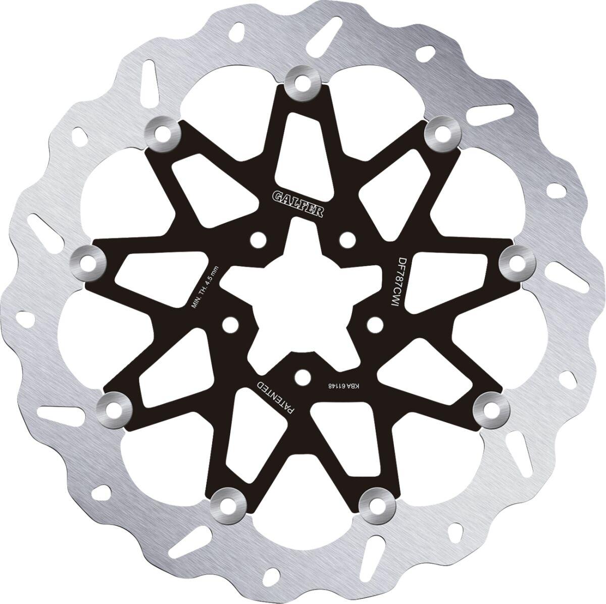 Galfer Df787cwi - Wave Brake Disc For Ktm Duke 690 2012-2019 - Left Side/Front