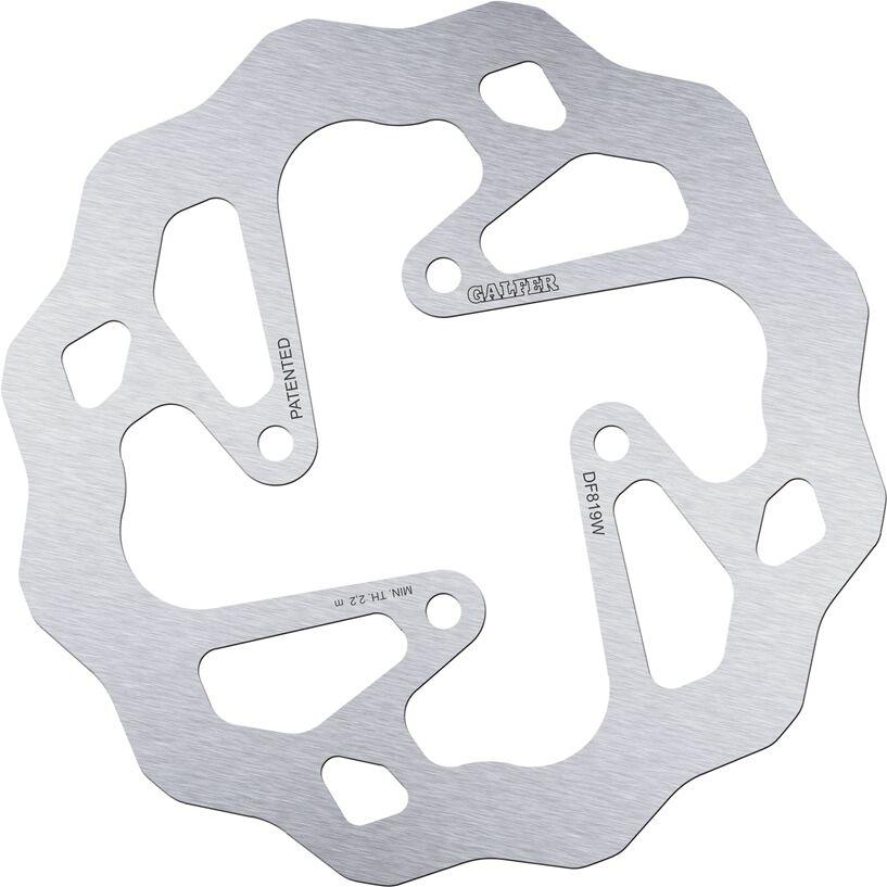 Galfer Silver Df819w - Wave Brake Disc For Beta Evo 125 2009-2023 - Rear
