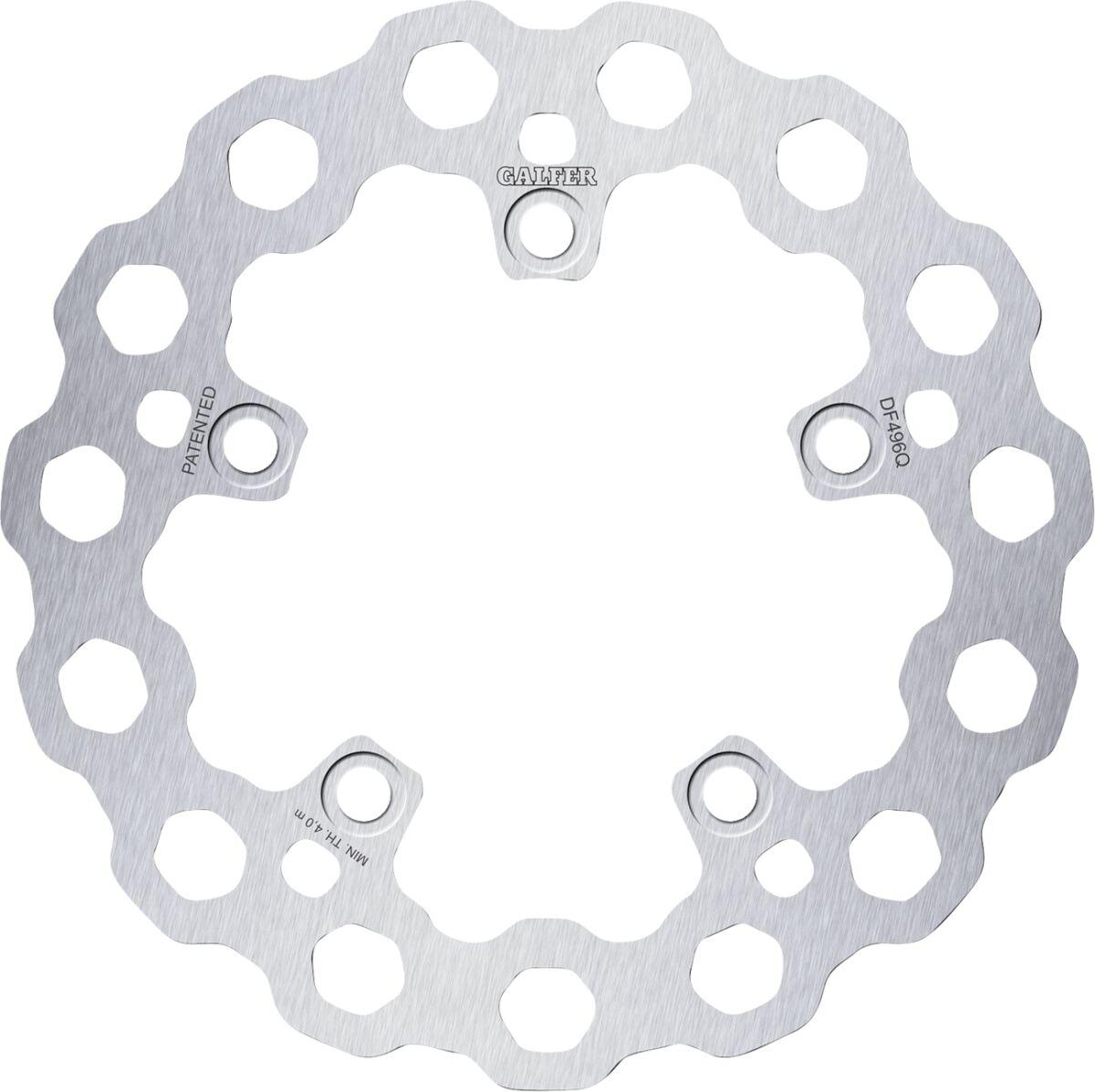 Galfer Chrome Df496q - Df496q - Cubiq Rear Brake Disc - Yamaha Yzf-R6 600 2003-2024