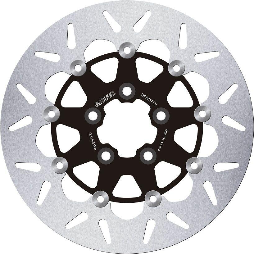 DF681FLV - DF681FLV - Galfer Floating Round Rear Brake Disc - Harley Davidson FXSTSI 1450 EFI 2004-2006