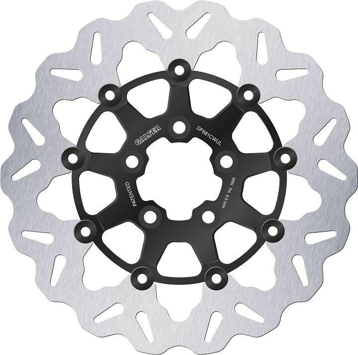 DF681CWUL - DF681CWUL - Galfer Wave Rear Brake Disc - Harley Davidson XLH 883 2000-2003