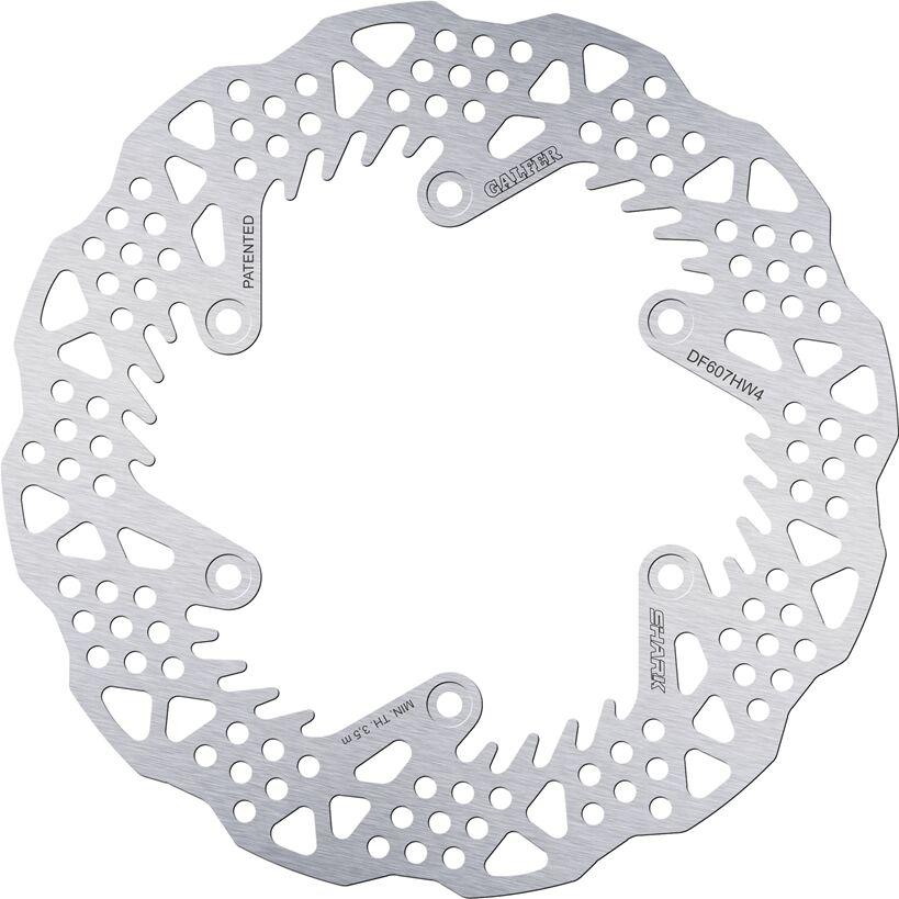 Galfer Silver Df607hw4 - Fixed Shark Brake Disc For Gas Gas Ec 250 2021-2024 - Rear