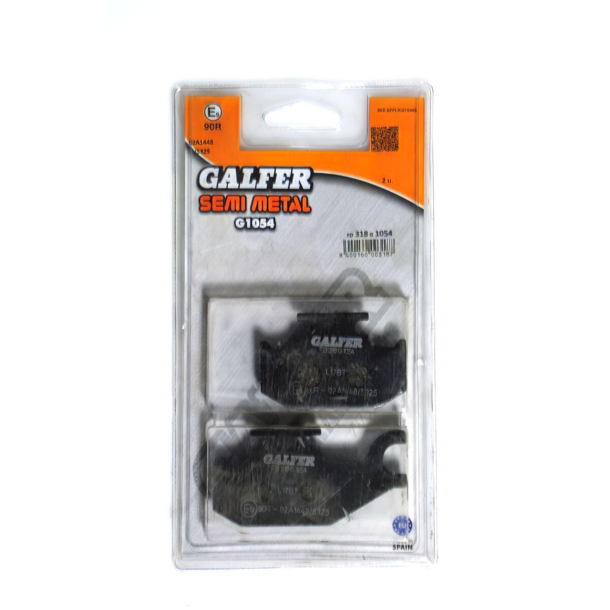 FD318G1054 - Galfer Off-Road Semi Metallic Brake Pads For Cannondale Blaze 440 2002-2006 - Front