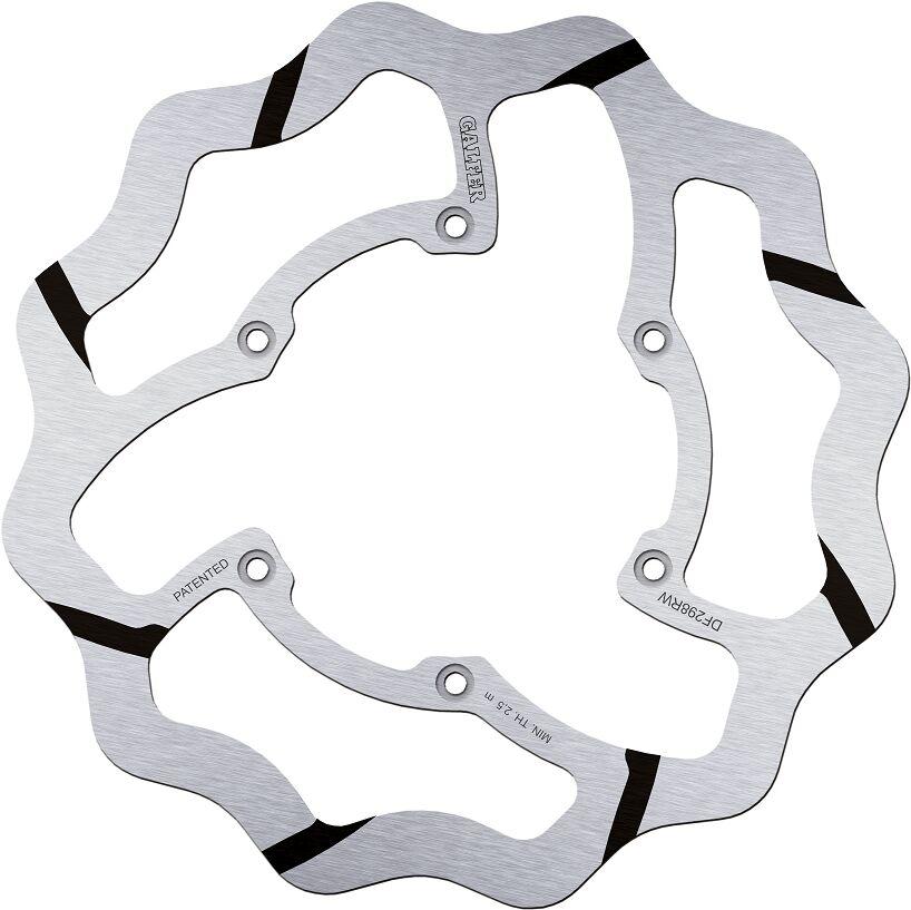 Galfer Polished/Silver Df298rw - Df298rw - Wave Front Brake Disc - Yamaha Yzf450 2016-2024