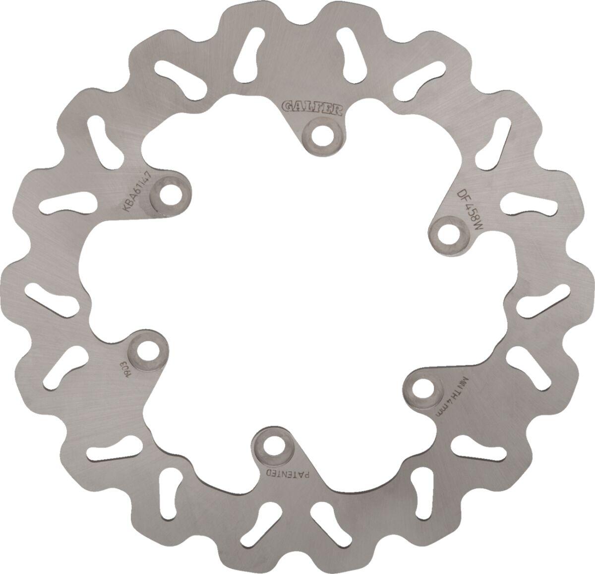 Galfer Df458w - Wave Brake Disc For Laverda 650 Ghost 1996-1997 - Rear