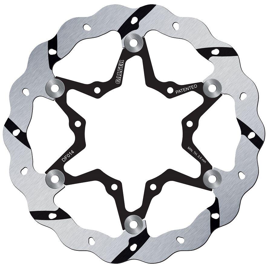 DF014FRS - DF014FRS - Galfer Floating Wave Grooved Front Brake Disc - Honda CRF450R 2019-2024