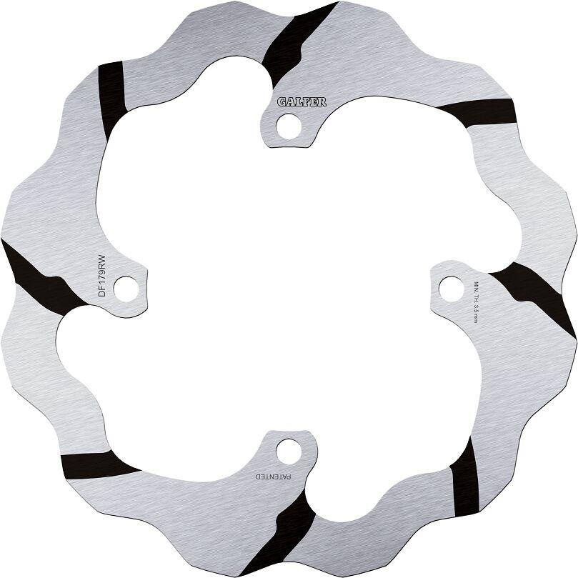 DF179RW - DF179RW - Galfer Fixed Wave Grooved Brake Disc - Kawasaki KXF450 2015-2018